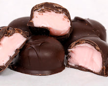 Load image into Gallery viewer, A close-up shot of our famous dark chocolate cherry creams