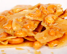 Load image into Gallery viewer, A close-up shot of our famous cashew brittle