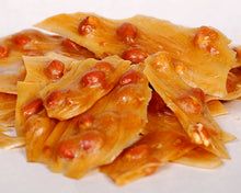 Load image into Gallery viewer, A close-up shot of our delicious homemade peanut brittle