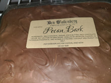 Load image into Gallery viewer, A close-up shot of a tray of our famous pecan bark